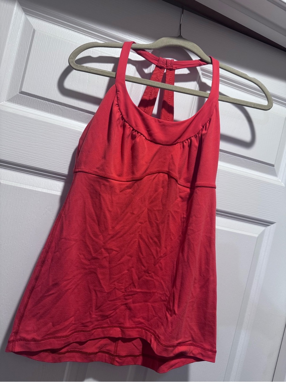 Women’s Red Racerback Tank Top lululemon size 10